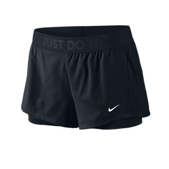 nike performance 2 in 1 shorts